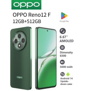 OPPO | 2026 New OPPO Reno12 F 5G Dual SIM Cell Phone Global Unlocked 6.67 Inch 120Hz AMOLED Display 50MP Camera Android Mobile