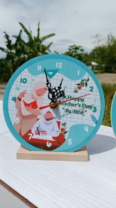 SOUVENIR HARI GURU JAM MEJA HAMPERS TEACHER DAY