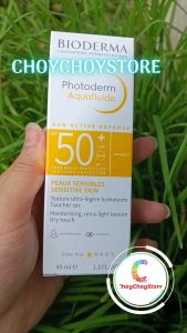 Kem Chống Nắng Bioderma Photoderm Aquafluide SPF50 40mL Màu sáng & Màu da