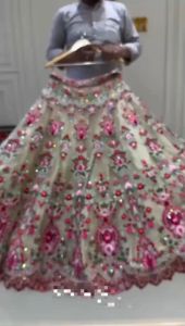 [PRE-ORDER] Semistitched Faux Georgette Choli Lengha (10-15days delivery)