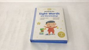 Gold Stars Reading Book & Kit with Sight Words Flashcards & Magnetic Letters for Kids (Age 4+)