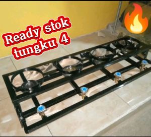 KOMPOR SAMBAL GAMI 4 TUNGKU+KAKI fullset