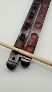 8 Holes Rak Stick Billiard Dinding Kayu Wall Cue Rack 8 Slot Billiard Cue