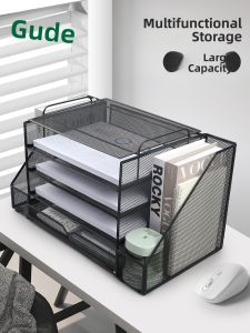 Good | A4 File Organizer 3-Layer Desk Storage Rack