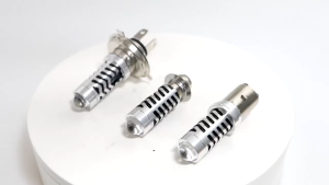 Universal Motorcycle LED Headlight 10W 12-80V 6000K White/Yellow Light 360° Beam IP68 Waterproof