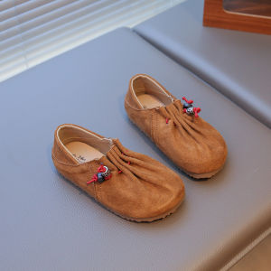 Retro Soft Sole Childrens Leather Shoe