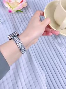 psnld | Huawei Band Compatible Metal Watch Strap Womens Sport Elegant