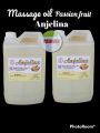 MINYAK PIJAT URUT ANJELINA MASSAGE OIL PASION FRUIT ANJELINA MINYAK PIJAT AROMA BUAH MARKISA MINYAK URUT SPA SALON LITERAN OLIVE OIL. 