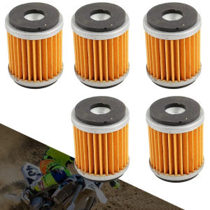5pcs Motorcycle Oil Filter for Yamaha X-MAX300 WR250X WR250F 450F 250R YZ250 YFZ450 YZ250F YZF R125 125 YZ250 250F