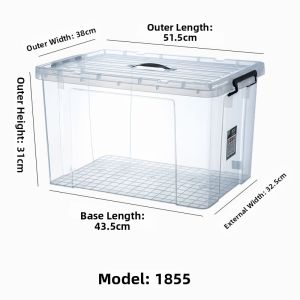 QINGLE | Transparent Large Airtight Storage Box