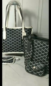 Totebag Semi Quality Tas Bahu Wanita Bonus Dompet Cantik dan Sarung Tas