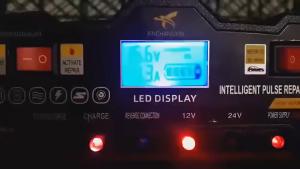 12V 24V Heavy Duty Automatic Pulse Repair Car Baterya Charger Full Intelligent Lead Acid