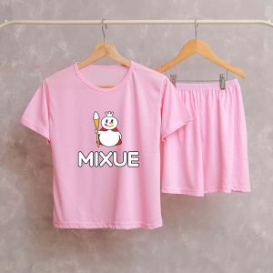 setelan anak anak viral MIXUE setelan anak perempuan