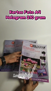 Kertas Foto Hologram A4 210 Gram