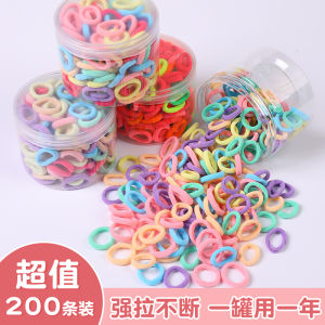 High Elasticity Hair Ties for Girls Childrens Durable No Damage Towel Circle Sweet Style Hair Bands for Ponytail Princess