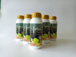 17 พลัส 😲คุ้มจัดประหยัดจริง ขวดที่ 3 เพียง 10 บาทเท่านั้น!!! 😱โอ้ย!! ทำไงดี ปลูกทุเรียนมานาน ติดดอกน้อย ผลผลิตก็ไม่ได้ 📌มาแล้วจ้า 17 Plus จะช่วยให้ต้นทุเรียนของคุณจะดูดยึดสารอาหารได้มากขึ้นทันที เพราะใบหนา ดกดำ สมบูรณ์ 🌳ใช้ 17 Plus เพียงตัวเดียว