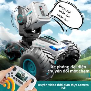 Xe Điều Khiển Từ Xa FPV Có Camera Không Dây Đồ Chơi Sẵn Sàng Sử Dụng Dành Cho Trẻ Em Và Người Lớn - Chụp Ảnh/quay Video & Hỗ Trợ Đàm Thoại Thời Gian Thực
