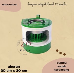 Kompor Minyak Tanah/Kompor Minyak Tanah 12 sumbu/Kompor Minyak Murah/Sudah Terpasang Sumbu