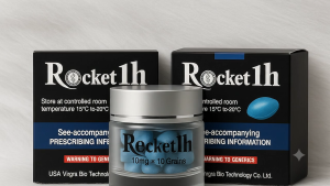 Kẹo Viên Nang Mềm R.o.c.k.e.t.1.H Mỹ hộp 10 Viên - Che Tên Kín Đáo