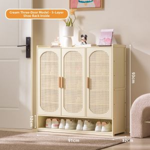 Large Capacity Ventilated Shoe Storage Cabinet
