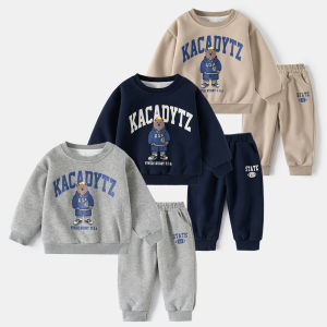 Casual and Sporty Sweatshirt and Pants Set