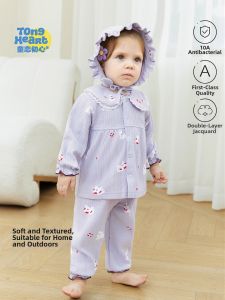 TONGLIANCHUXIN | Cute Princess Lace Collar Cotton Girls Clothing Set
