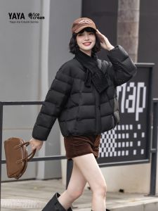 YAYA | Fashion Warm Lightweight Down Jacket New Design Short Style