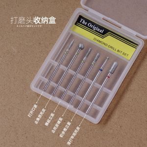 Manicure Grinding Head Suit Metal Pre-Processing Nail Remover Exfoliating over Cemented Slash Pockets Exfoliating Accessories Tool