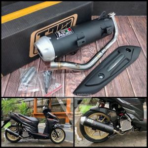 knalpot std non ss pro full package tzm project vario 125 vario 150 beat fi genio scoopy fi beat esp pop beat deluxe beat new plus tameng db killer