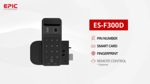 EPIC ES-F300D Digital Door Lock | Rim Type Smart Lock