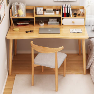 ZHUOHE | Student Study Desk With Shelves and Drawer