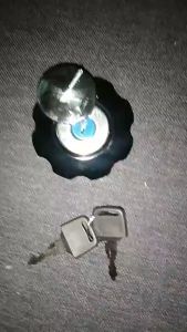 Motorcycle Universal Fuel Tank Filler cap Gas Tank Cover 1 Set with 2 Keys