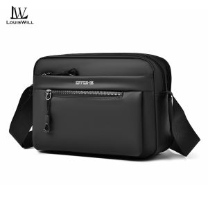LouisWill Shoulder Bag Fashion Waterproof Shoulder Bag Messenger Bag Travel Bag Cross Body Bag Lightweight Casual Bag Leisure Sport Street Bag