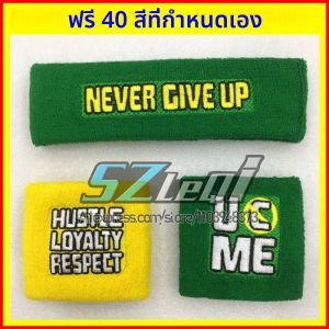 ชุดสายรัดข้อมือสําหรับ JOHN CENA Sweatband เทนนิสวอลเลย์บอล GYM สายรัดข้อมือสนับสนุนเหงื่อสร้อยข้อมือมวยปล้ําสายรัดข้อมือกีฬา