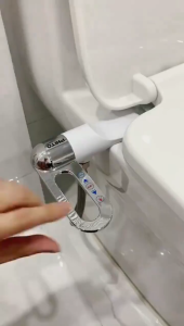 Vòi xịt rửa vệ sinh thông minh siêu mỏng gắn bồn cầu cao cấp