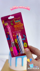 Lilin Ulang tahun Musik Batang / Lilin Nyanyi / Singing Candle / Music Candle / Lilin musik Spiral
