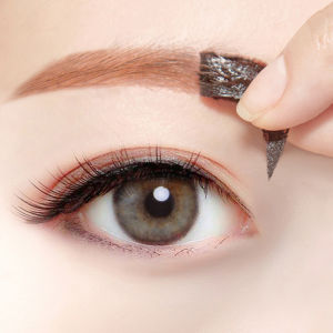 Internet Celebrity Semi-Permanent Eyebrow Cream Female Tear and Pull Eyebrow Gel Eyebrow Dye Brown Waterproof and Durable Hair-Styling Not Smudge Non-Decolorizing