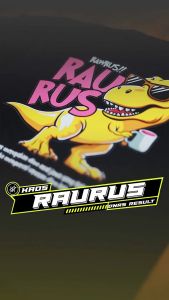 Kaos Raurus Rawrus - Baju Distro Kata Kata Keren Nyindir Plesetan Lucu - TazoraCustom