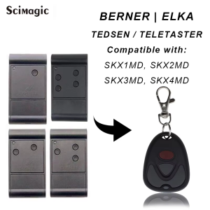 Garage Remote Control Copy for BERNER ELKA TEDSEN SKX1MDSKX2MD SKX3MDSKX4MD 433.92mhz