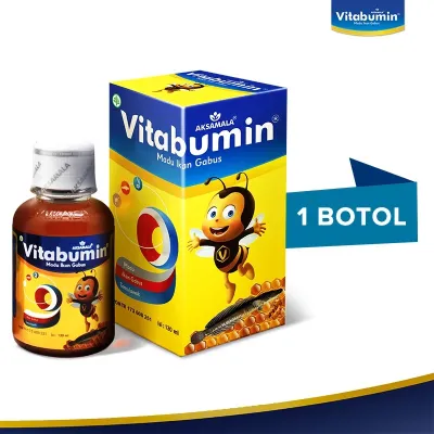 Vitabumin Madu Ikan Gabus Vitamin Anak 130ml