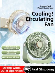 Ultra-Quiet Portable Mini Desktop Fan Strong Wind Power Outdoor Student Dormitory Bed Office Powerful Mini Table Fan 1307T