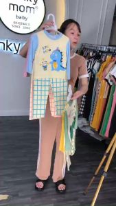 Bộ quần áo dài tay bé trai đồ bộ thun lạnh Minky Mom đồ ngủ cho bé 7- 28 kg TD-IN46