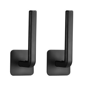 Wall-Mounted Hair Curler Holder Bathroom Storage Rack No-Drilling Clip Desk under Storage Shelf Heat-Resistant Organizer