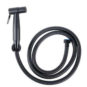 Bộ vòi xịt toilet inox 304 sơn đen dây sen 150cm Hobby home decor VSR7