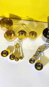 Bộ dụng cụ 8 muỗng inox dùng đo lường cho nhà bếp - 8M001