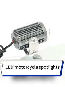 Make Your Night Ride Bright: Rugged Motorcycle Headlights & Dual Color LED Spotlights