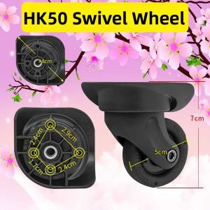 HINOMOTO Japanese Wheel Repair Parts Universal Wheel Replacement for Luggage Suitcase Wheels Travel Bag Accessories