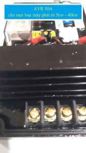 AVR ổn định điện áp cho máy phát điện 2kw - 500kw