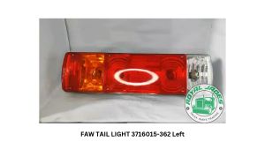 1pc New Truck Spare Parts High Quality FAW J6 TAIL LIGHT 3716015-362 Left