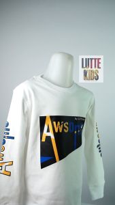 kaos distro anak lengan panjang / kaos lengan panjang anak / kaos anak laki laki / LUTTE kids